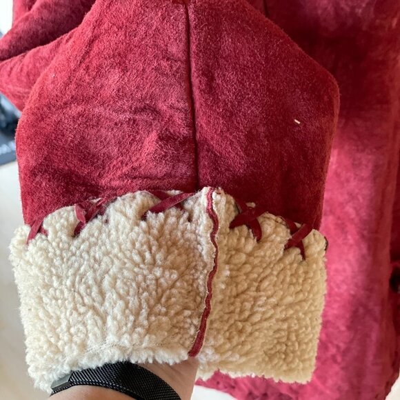 Torrid Suede Hoodie Jacket Size 2 18/20 - Picture 3 of 13